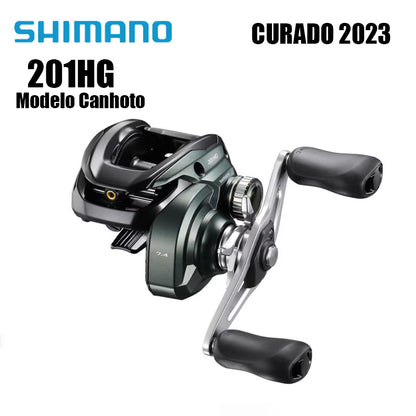 SHIMANO 2023 Curado M 201HG Modelo Canhoto