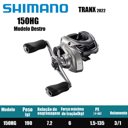 SHIMANO 2022 TRANX 150HG Modelo Destro