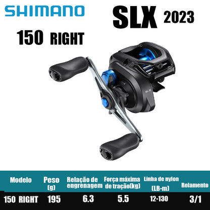 Carretilha De Arremesso SHIMANO 2023 SLX , Peça De Reposição Para Pesca Em Água Doce E Salgada. Local De Produção: Malásia.