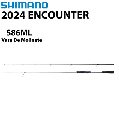 SHIMANO 2024 ENCOUNTER S86ML Vara De Molinete