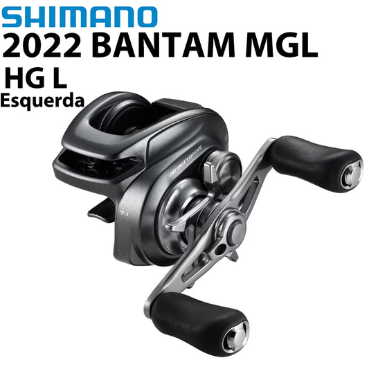 SHIMANO 2022 BANTAM MGL HG L Carretilha Esquerda