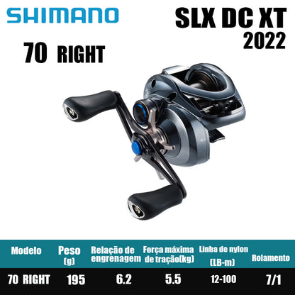 Carretilha De Arremesso SHIMANO 2022 SLX DC XT, Peça De Reposição Para Pesca Em Água Doce E Salgada. Local De Produção: Malásia.