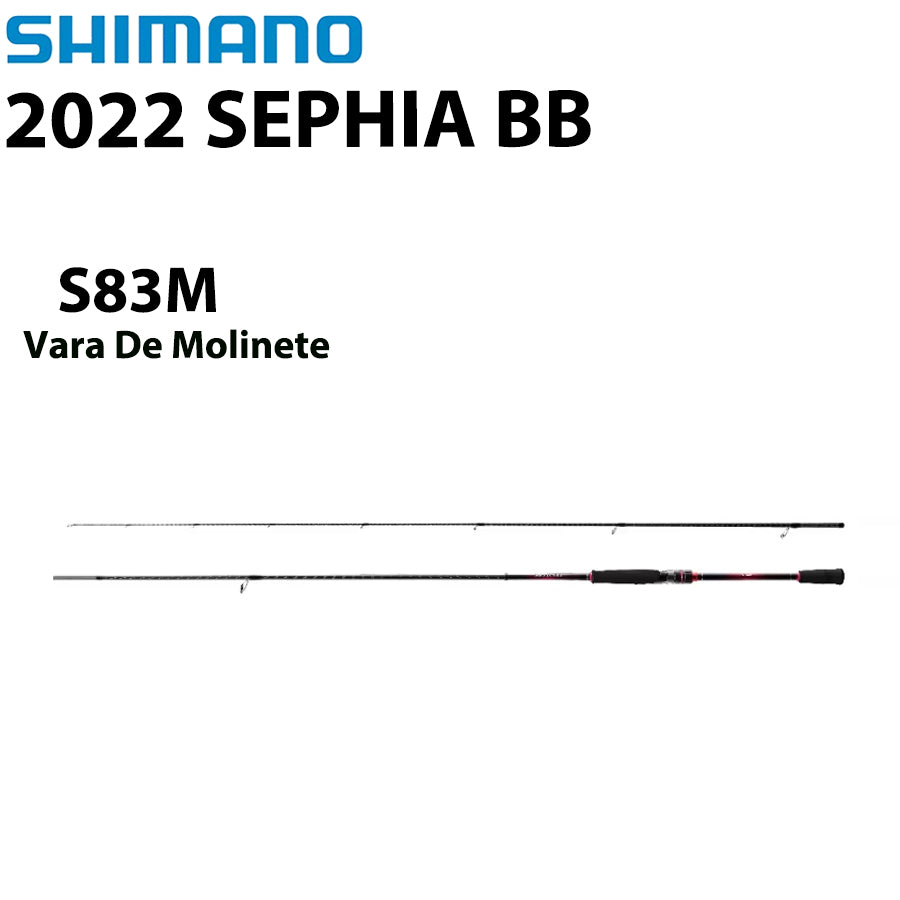 SHIMANO 2022 SEPHIA BB S83M Vara De Molinete