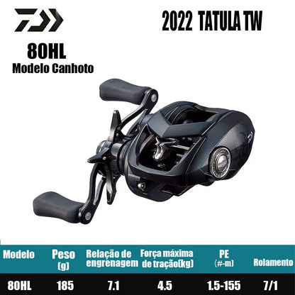 DAIWA 2022 TATULA TW 80HL Modelo Canhoto