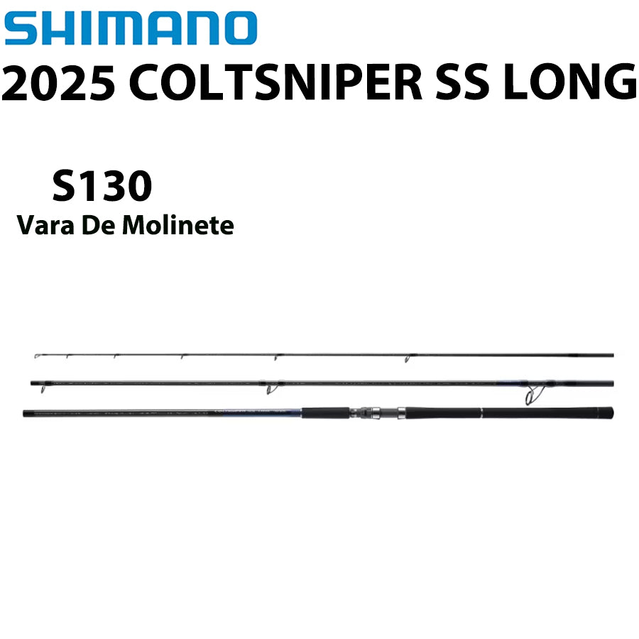 SHIMANO 2025 COLTSNIPER SS LONG S130 Vara De Molinete