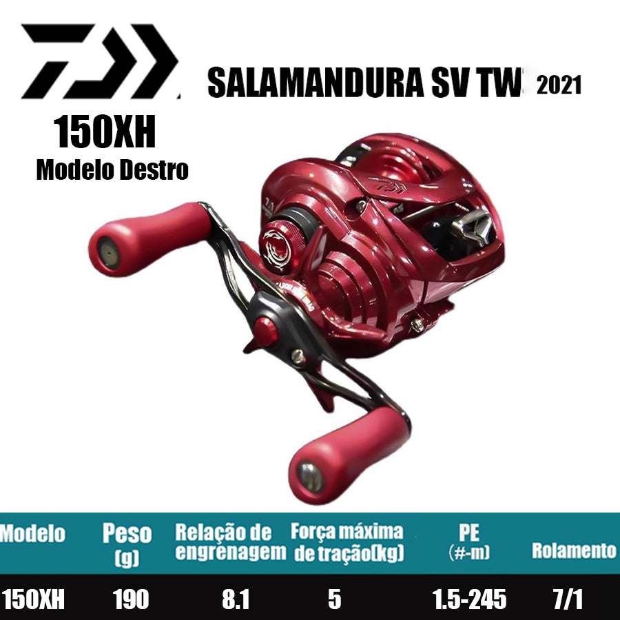 DAIWA 2021 SALAMANDURA SV TW 150XH Modelo Destro