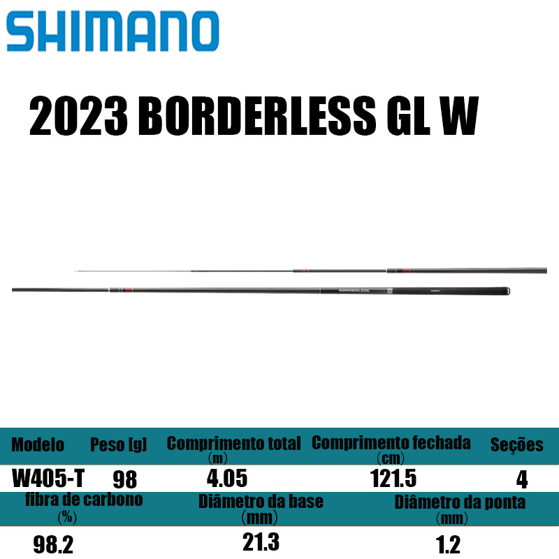 SHIMANO 2023 BORDERLESS GL W W405-T
