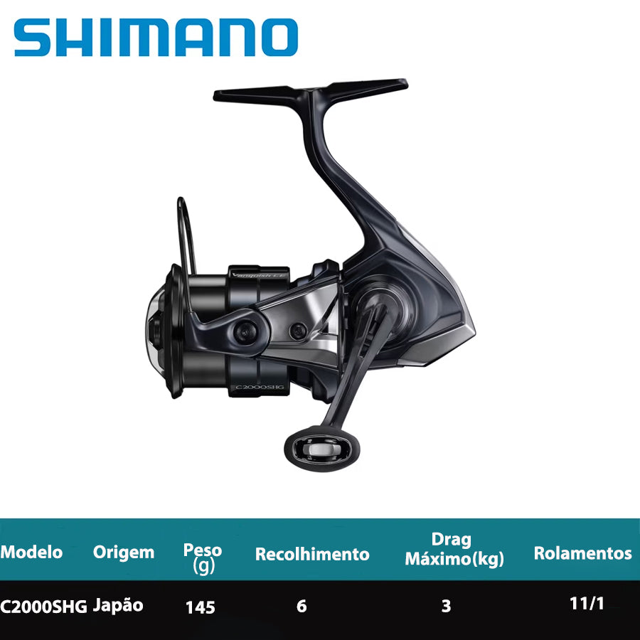 SHIMANO 2026 VANQUISH CE C2000SHG Molinete