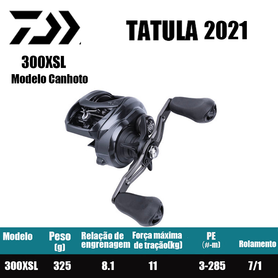 DAIWA 2021 Tatula 300XSL Modelo Canhoto