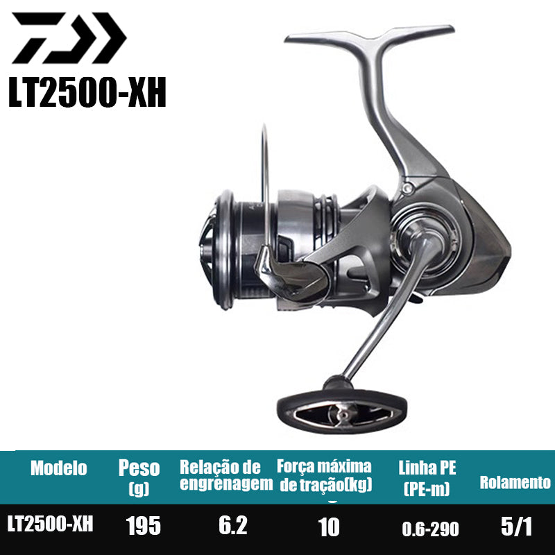 DAIWA 2023 EXCELER LT Spinning Reel Fishing Reel Fresh Water Salt Water Fishing Parts Origem Vietnã
