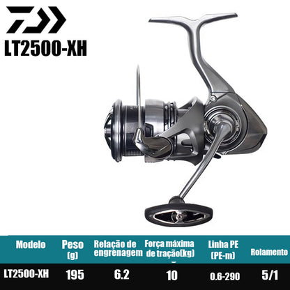 DAIWA 2023 EXCELER LT Spinning Reel Fishing Reel Fresh Water Salt Water Fishing Parts Origem Vietnã