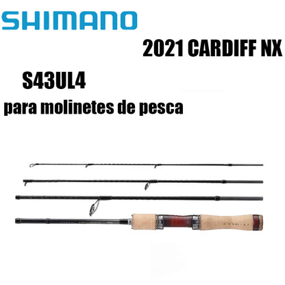 SHIMANO 2021 CARDIFF NX S43UL-4 para molinetes de pesca