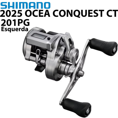 SHIMANO 2025 OCEA CONQUEST CT 201PG Carretilha Esquerda