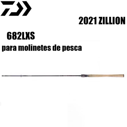 DAIWA 2021 ZILLION 682LXS para molinetes de pesca