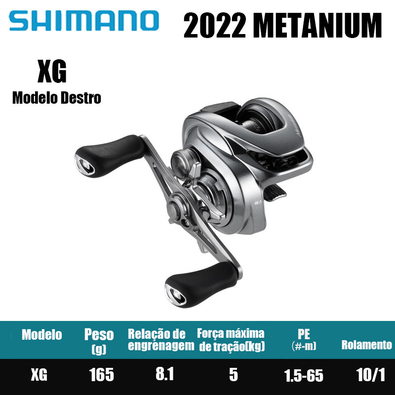 SHIMANO 2022 Metanium SHALLOW XG Modelo Destro 8.1