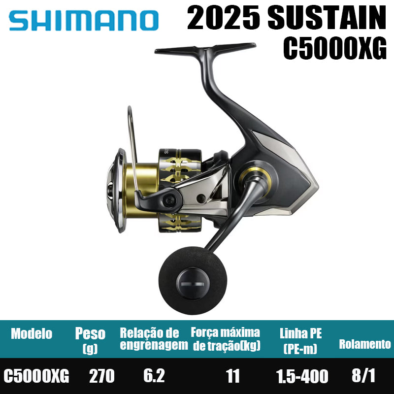 SHIMANO 2025 SUSTAIN C5000XG