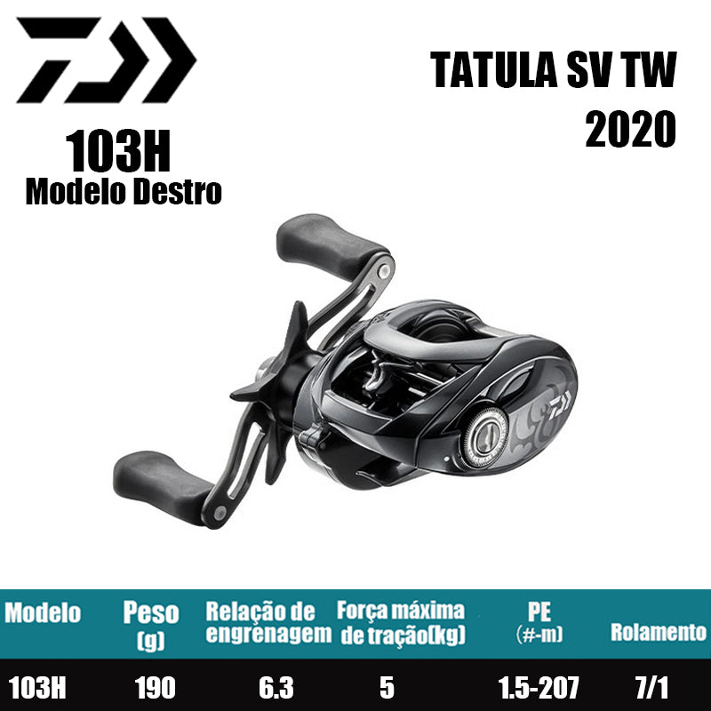 DAIWA 2020 TATULA SV TW 103H Modelo Destro