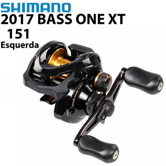 SHIMANO 2017 BASS ONE XT 151 Carretilha Esquerda