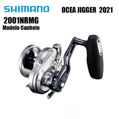 SHIMANO 2021 OCEA JIGGER 2001NRMG Modelo Canhoto