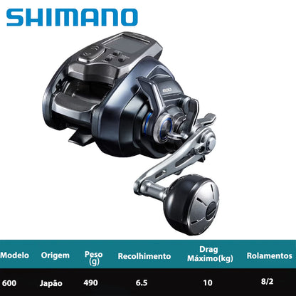 SHIMANO 2024 FORCEMASTER 600 carretilha elétrica Direita