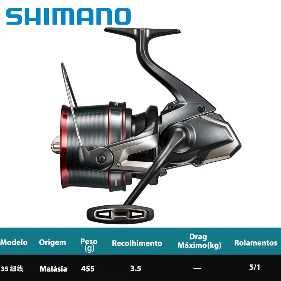 SHIMANO 2025 SURF LEADER 35 Molinete