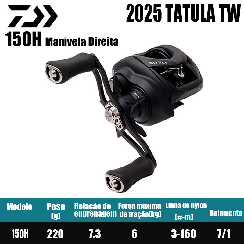 DAIWA 2025 TATULA TW 150H Manivela Direita