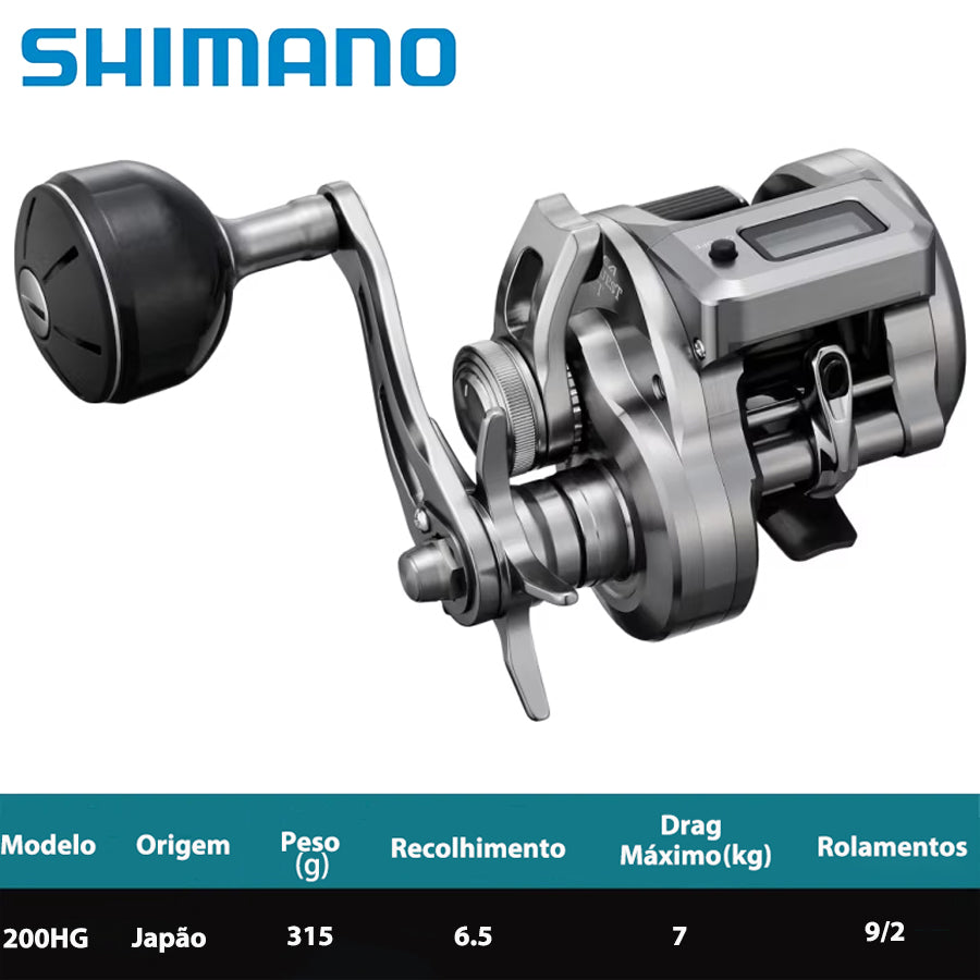SHIMANO 2025 OCEA CONQUEST CT 200HG Carretilha Direita
