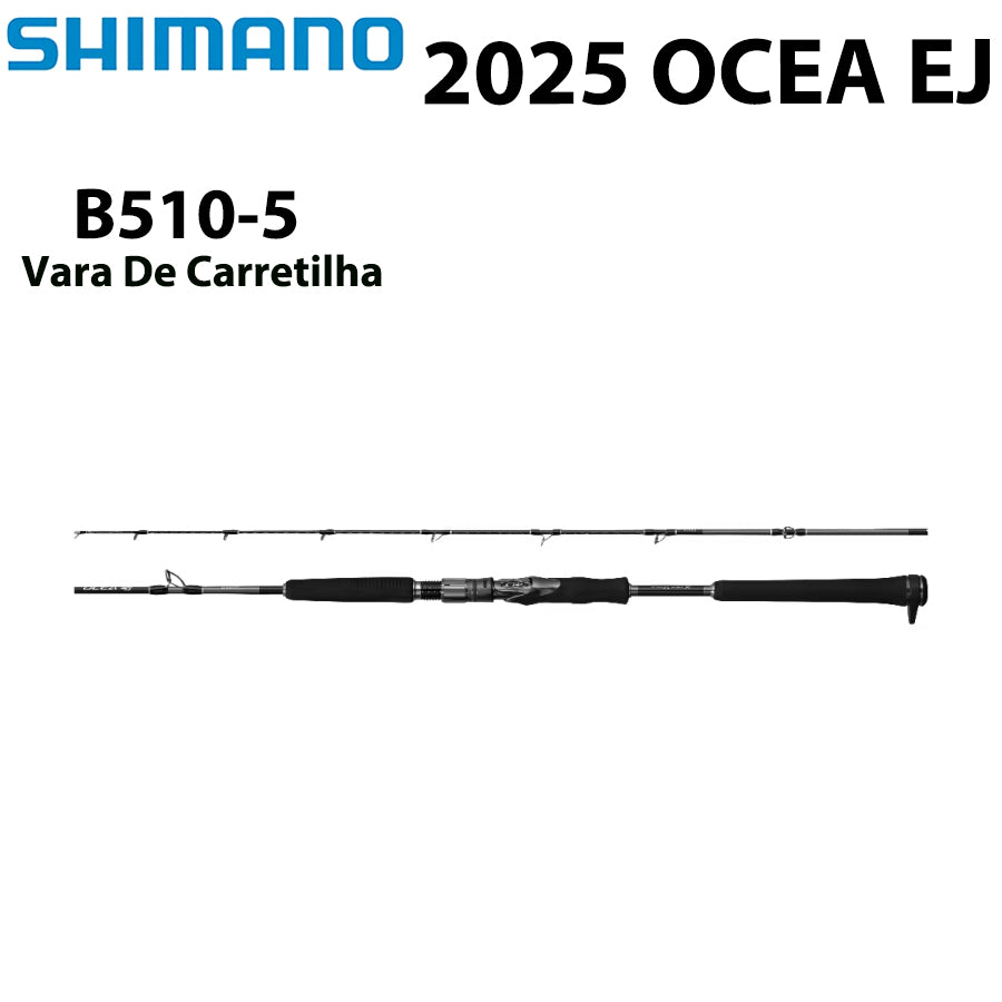 SHIMANO 2025 OCEA EJ B510-5 Vara De Carretilha