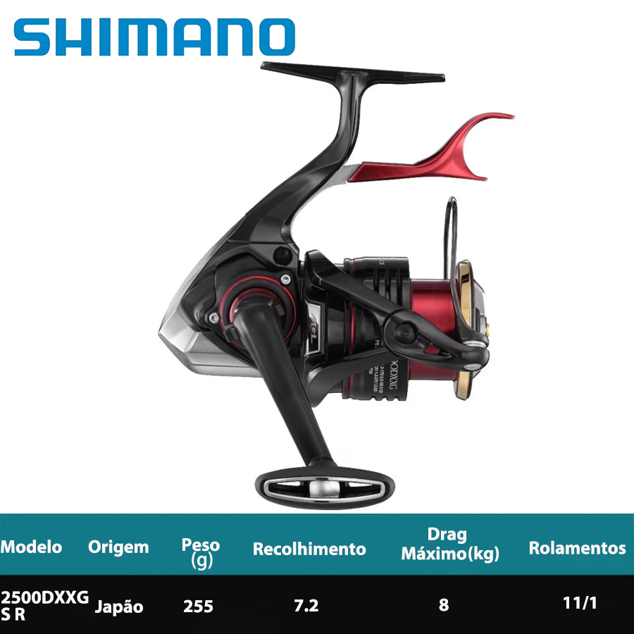SHIMANO 2022 BB-X HYPER FORCE 2500DXXG S R Molinete Direita