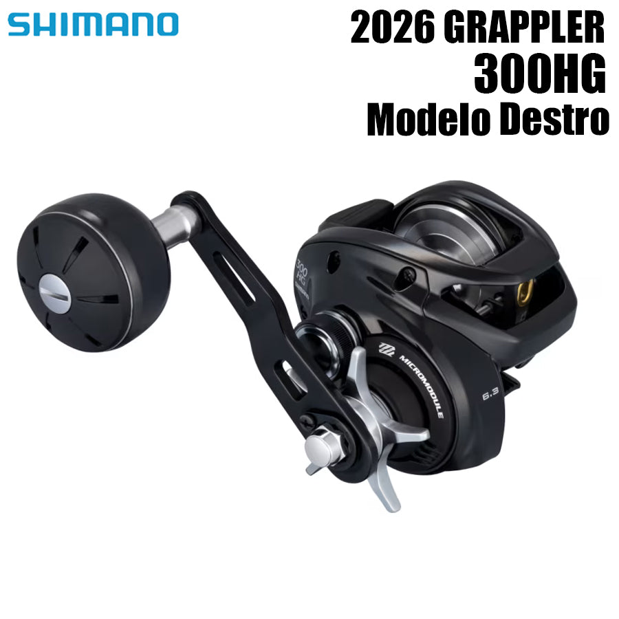 SHIMANO 2026 GRAPPLER 300HG Modelo Destro
