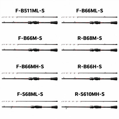SHIMANO 2024 Sephia SS METAL SUTTE F-B511ML-S Vara De Carretilha