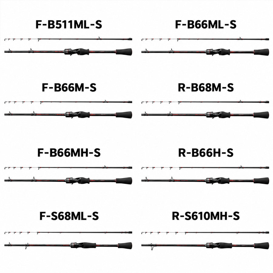 SHIMANO 2024 Sephia SS METAL SUTTE R-S610MH-S Vara De Molinete