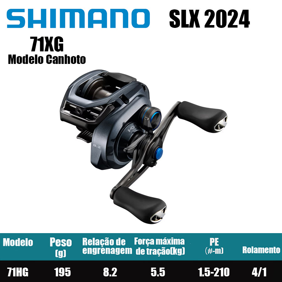 SHIMANO 2024 SLX 71XG  Modelo Canhoto
