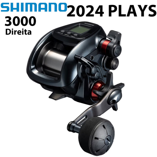 SHIMANO 2024 PLAYS 3000 carretilha elétrica Direita