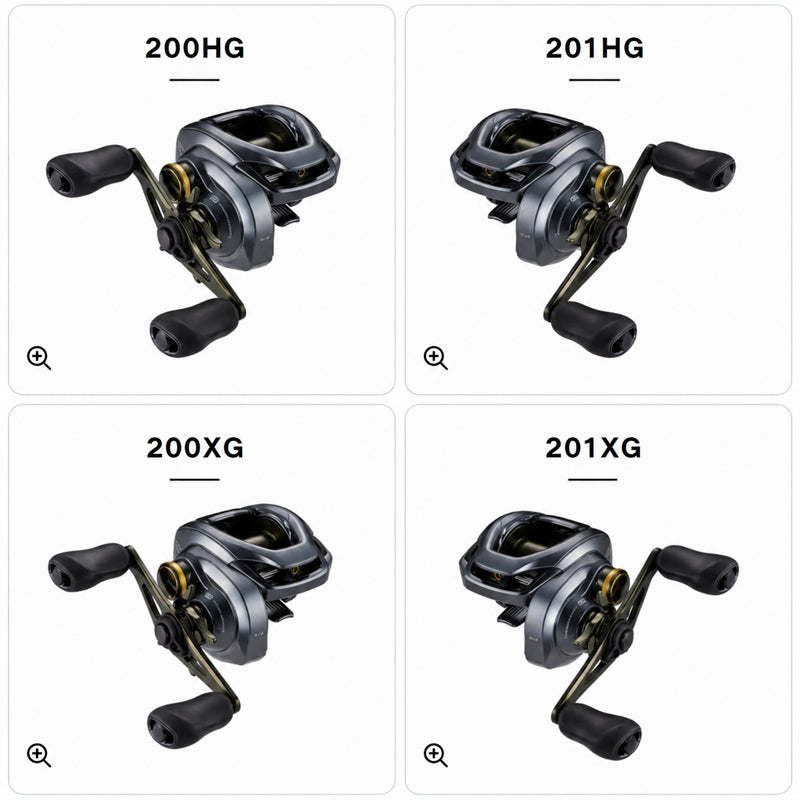 SHIMANO 2022 CURADO DC 201HG Carretilha Esquerda