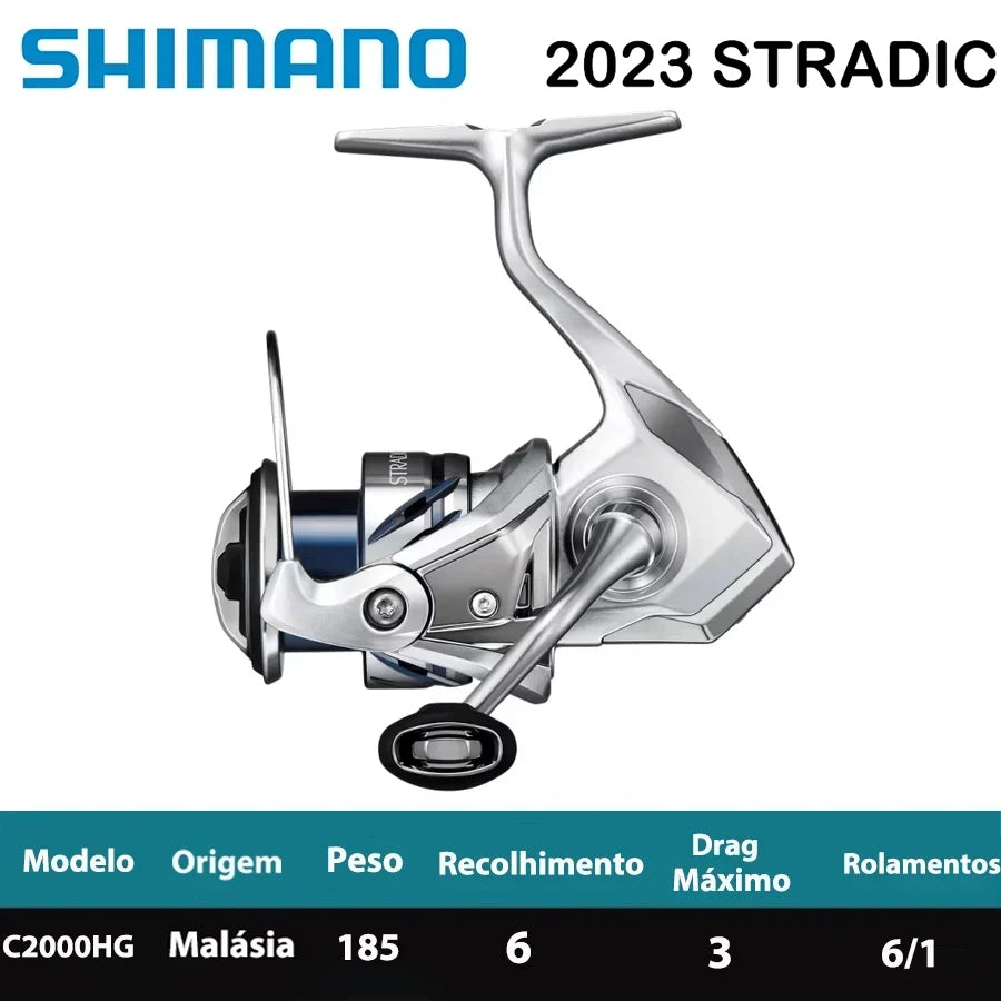 SHIMANO 2023 STRADIC C2000HG Molinete