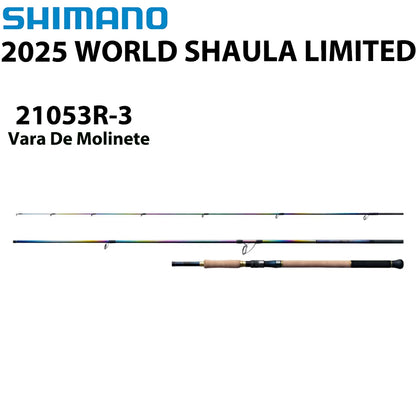 SHIMANO 2025 WORLD SHAULA LIMITED 21053R-3 Vara De Molinete