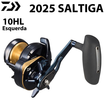 DAIWA 2025 SALTIGA 10HL Carretilha Esquerda