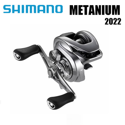 Carretel de Pesca SHIMANO 2022 METANIUM SHALLOW Carretel de Arremesso Água Doce Água Salgada Peças de Pesca Origem: Japão