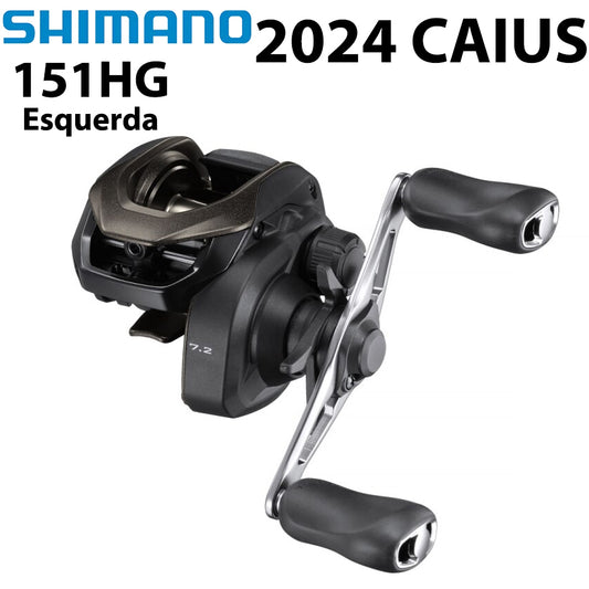 SHIMANO 2024 CAIUS 151HG Carretilha Esquerda