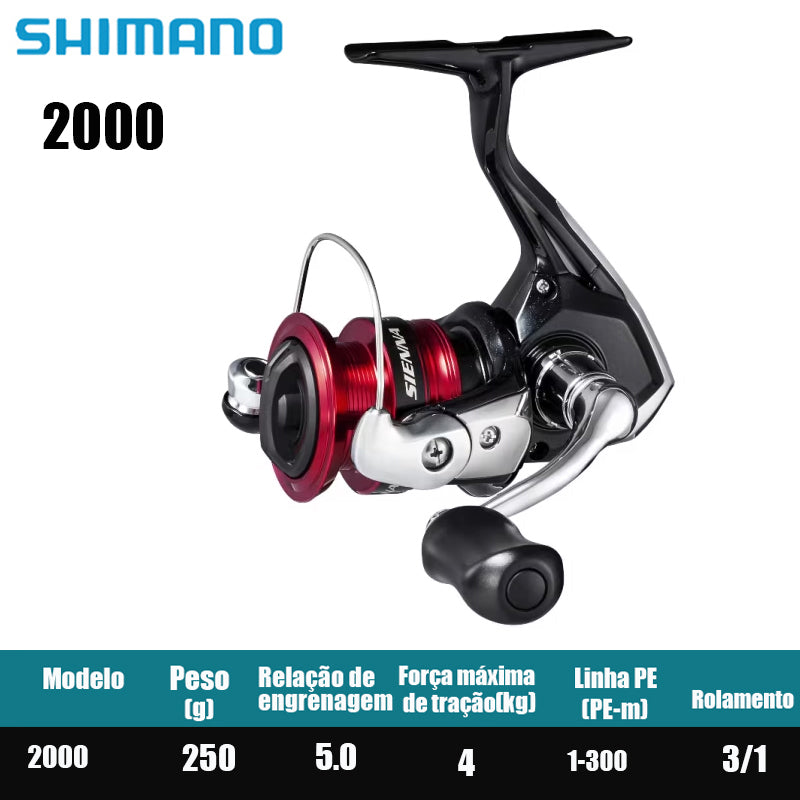 SHIMANO 2019 SIENNA fishing reel spinning reel fresh water salt water fishing parts Origem: Malásia  ﻿