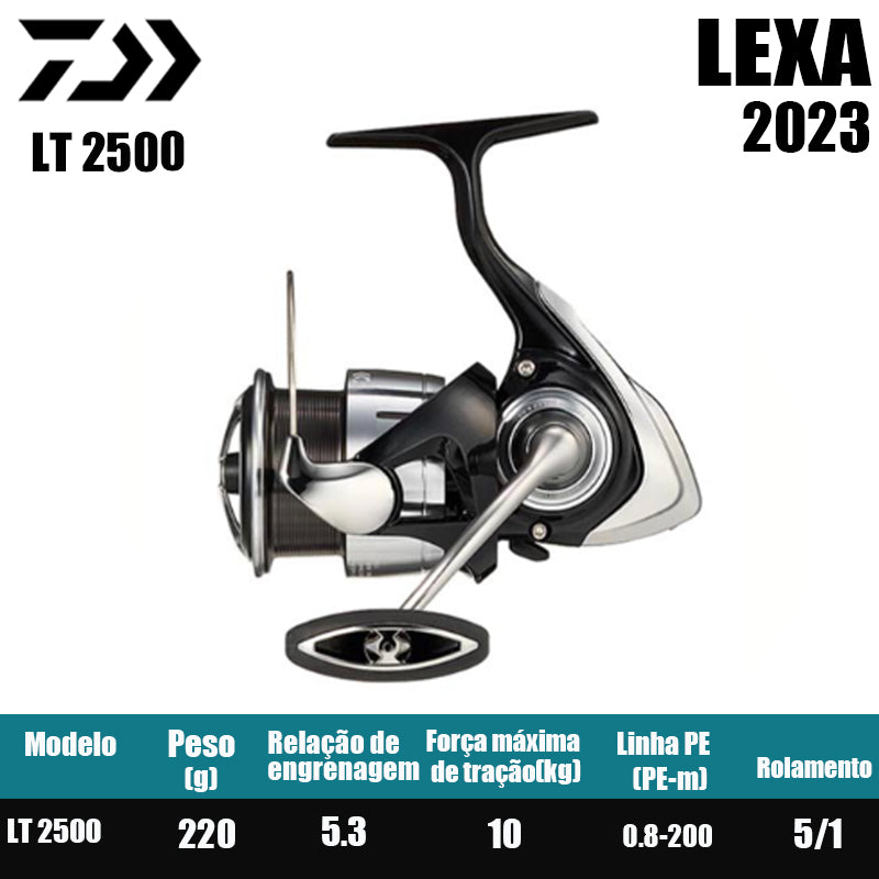 DAIWA 2023 LEXA LT carrete de pesca carrete de filação de água doce peças de pesca de água salgada Origem China