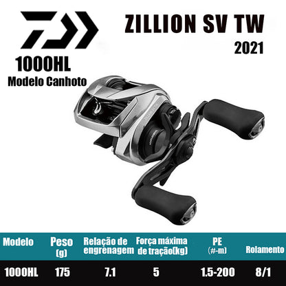 DAIWA 2021 ZILLION SV TW 1000HL Modelo Canhoto