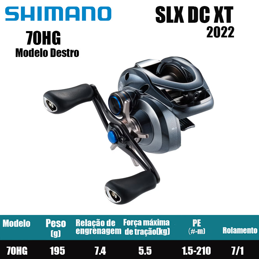 SHIMANO 2022 SLX DC XT 70HG  Modelo Destro