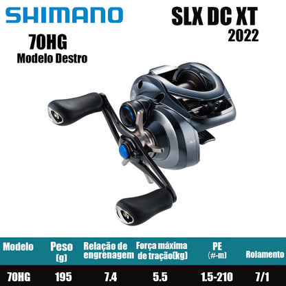 SHIMANO 2022 SLX DC XT 70HG  Modelo Destro