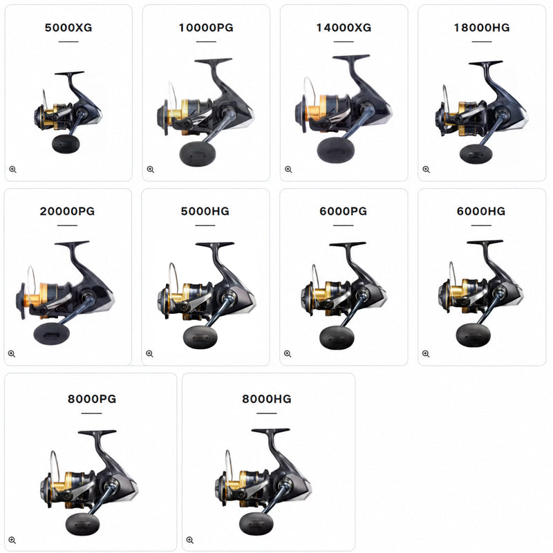SHIMANO 2021 SPHEROS SW 5000HG Molinete