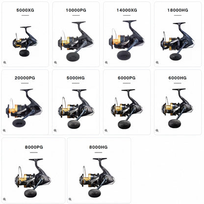 SHIMANO 2021 SPHEROS SW 5000HG Molinete