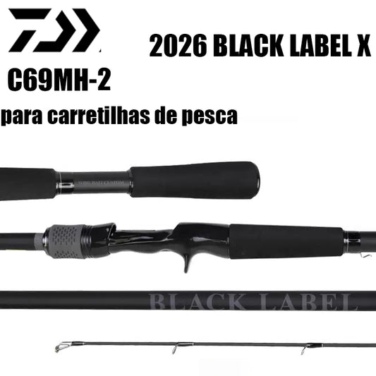 DAIWA 2026 BLACK LABEL X  SC C66L+ -2·BF para carretilhas de pesca
