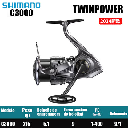 SHIMANO 2024 TWINPOWER C3000