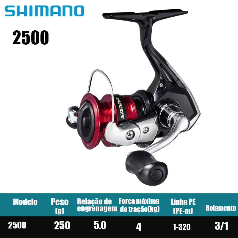 SHIMANO 2019 SIENNA fishing reel spinning reel fresh water salt water fishing parts Origem: Malásia  ﻿